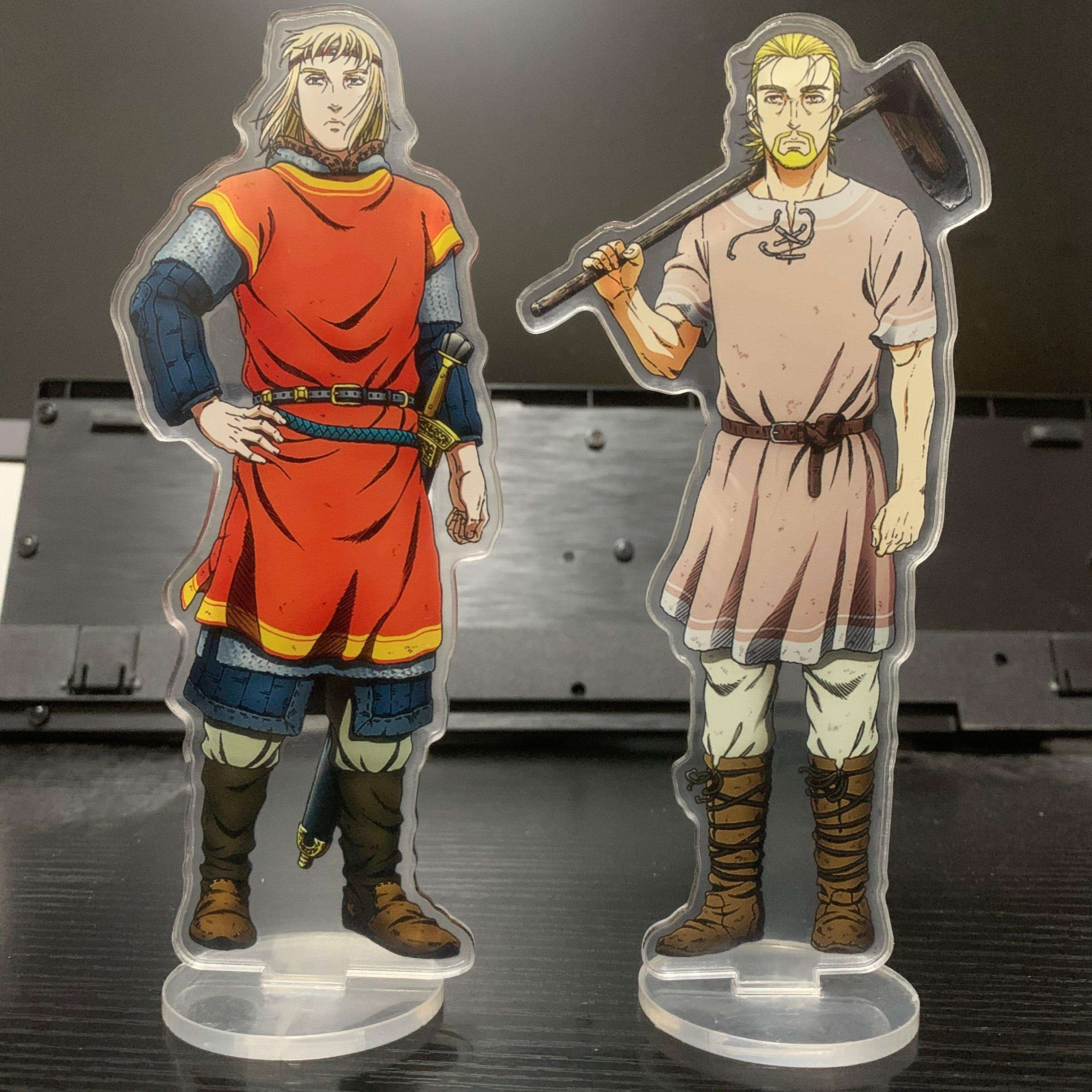 Vinland Saga Einar Anime Figure Acrylic Stand Desk Decor